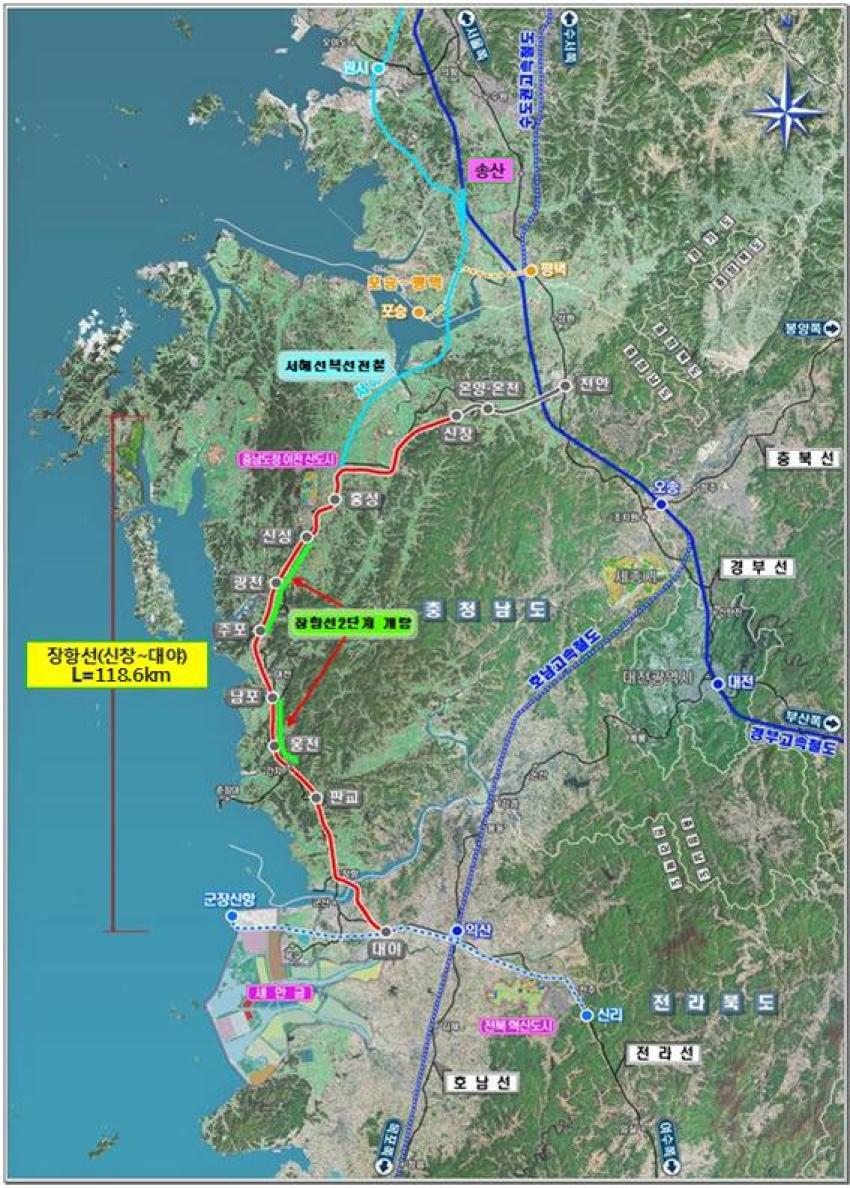 장항선 복선 전철사업 확정, 올 한해 보령시정 최대 뉴스!